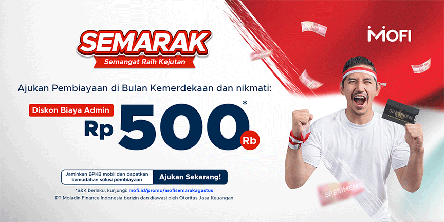 MOFI Spesial Promo Bulan Kemerdekaan!