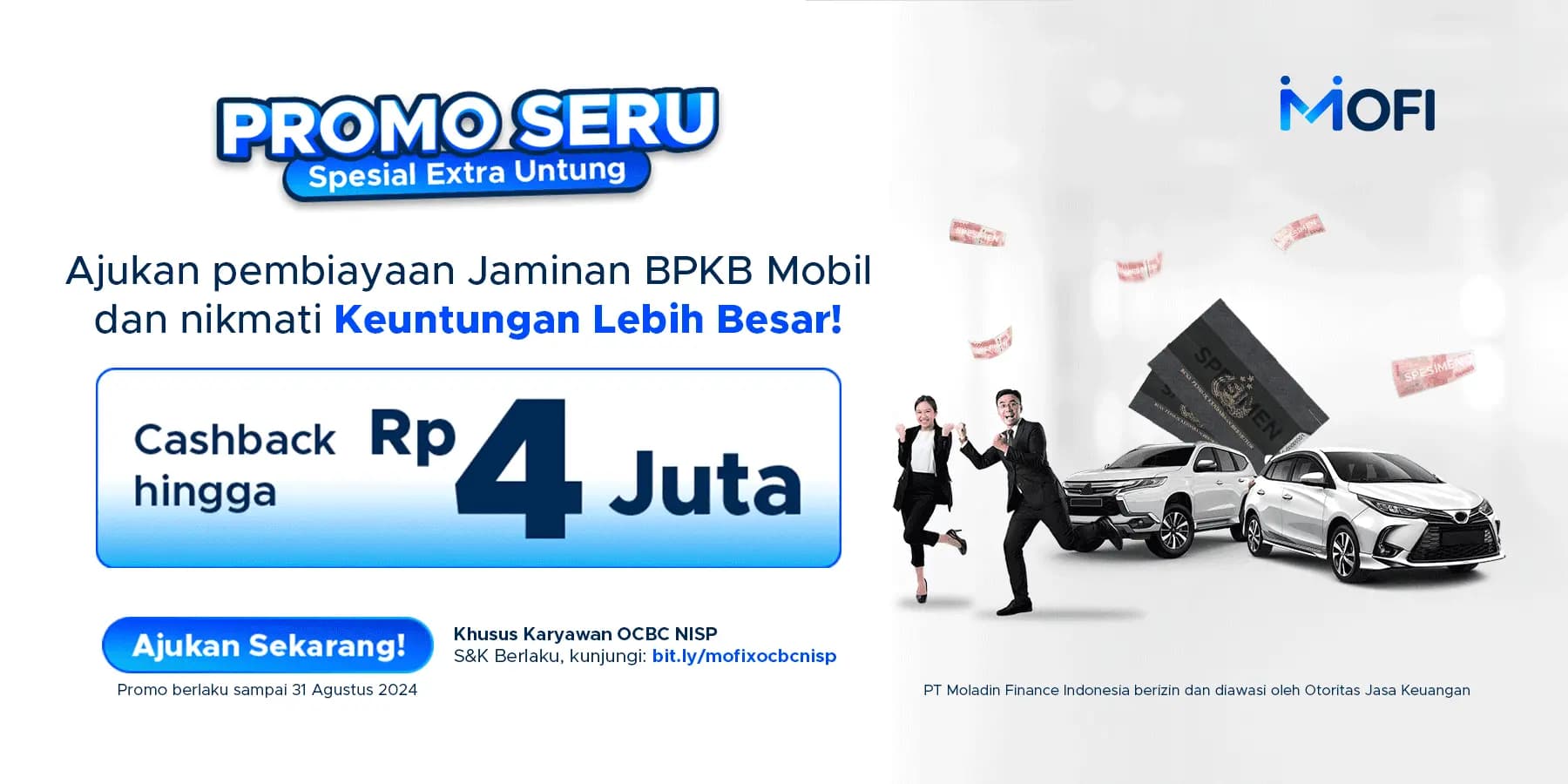 MOFI Spesial Promo dengan OCBC NISP