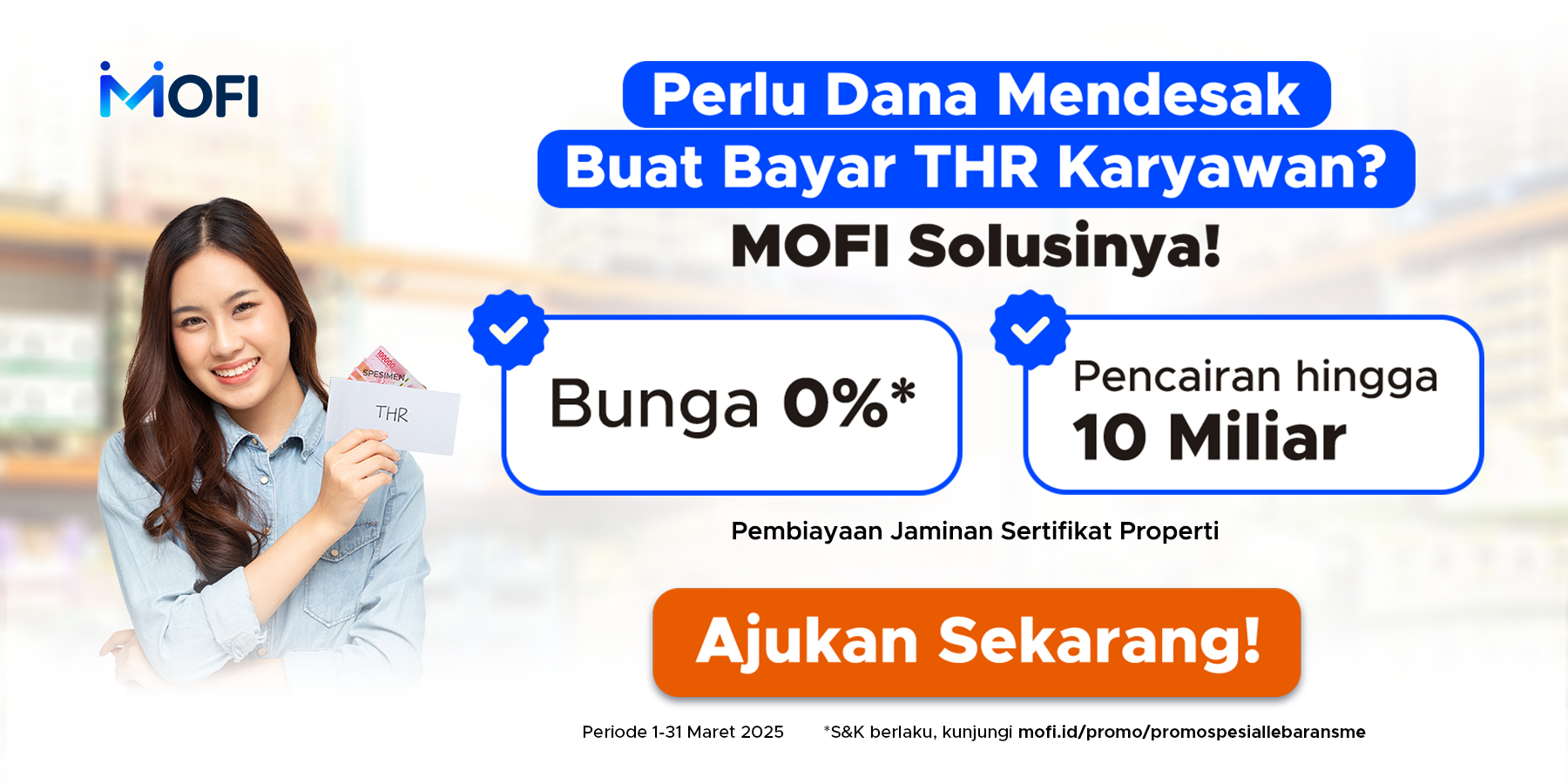 Promo Bunga 0% Pembiayaan SME Jaminan Properti Spesial Ramadhan